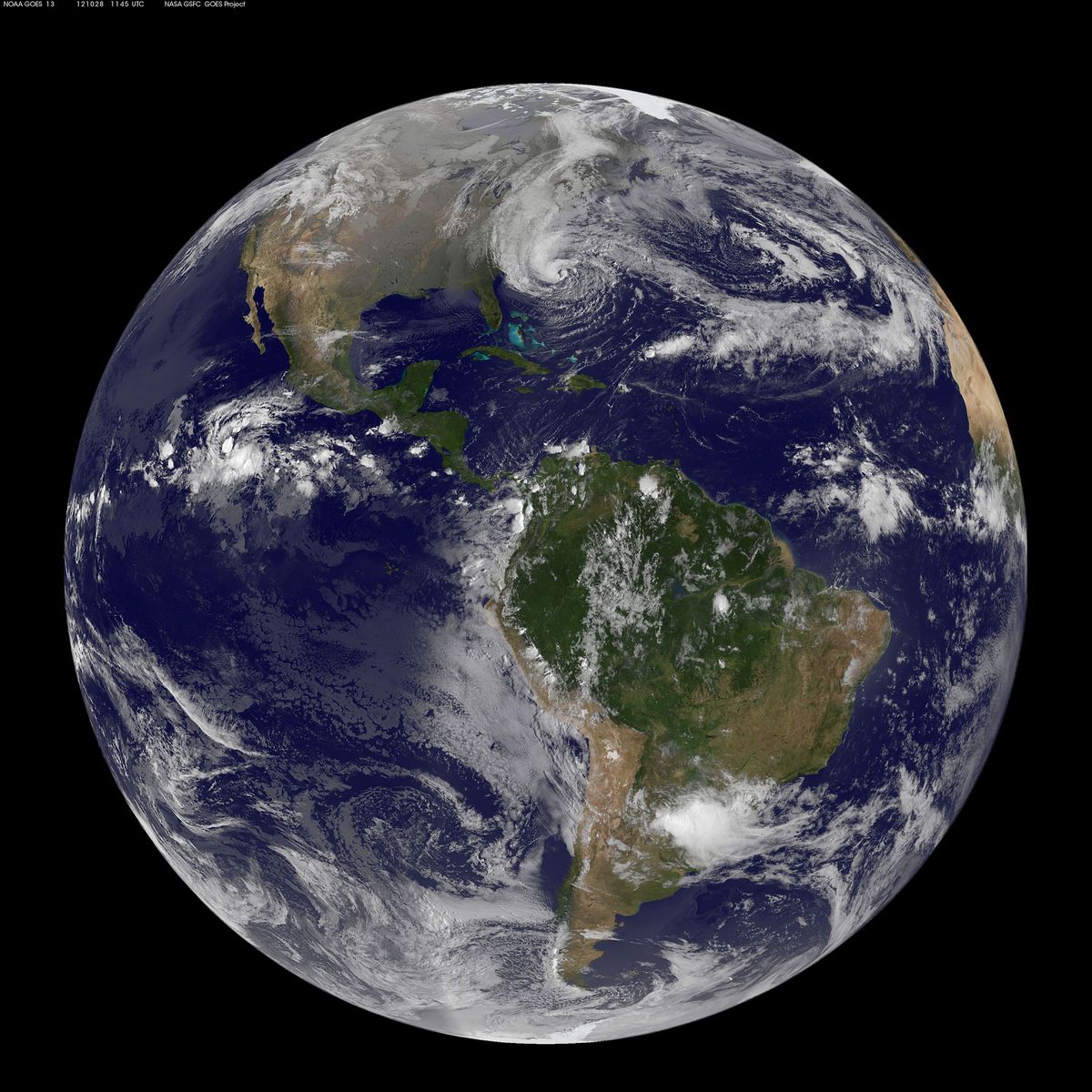 Hurricane Sandy Global View