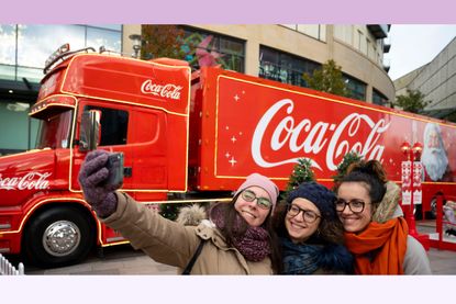 Coca-Cola Christmas truck