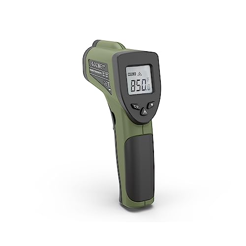 Gozney Infrared Thermometer - Built-In Laser Thermometer With Led Screen - 9v Battery Included - Celsius and Fahrenheit - Pizza Oven Accessories