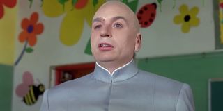 Austin Powers: International Man of Mystery Dr. Evil speaks during group therapy
