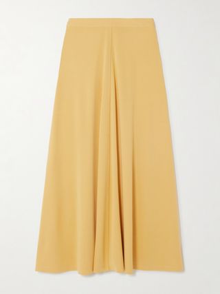 Stretch-Jersey Midi Skirt