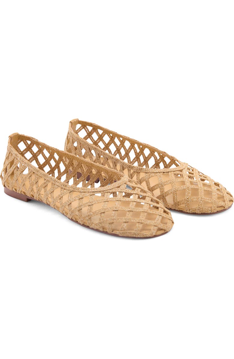 Open Weave Ballet Flat