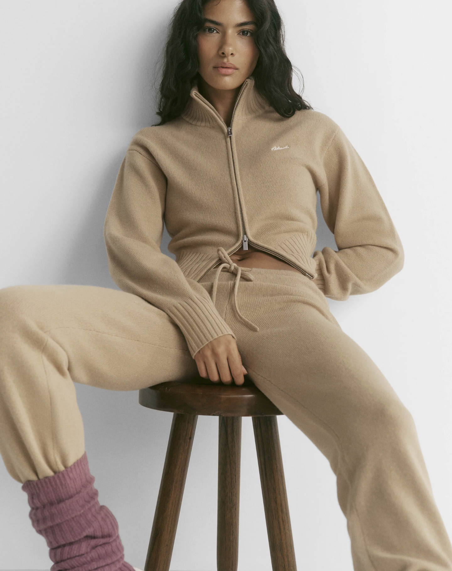 Adanola, Knit Zip Through Sweatshirt