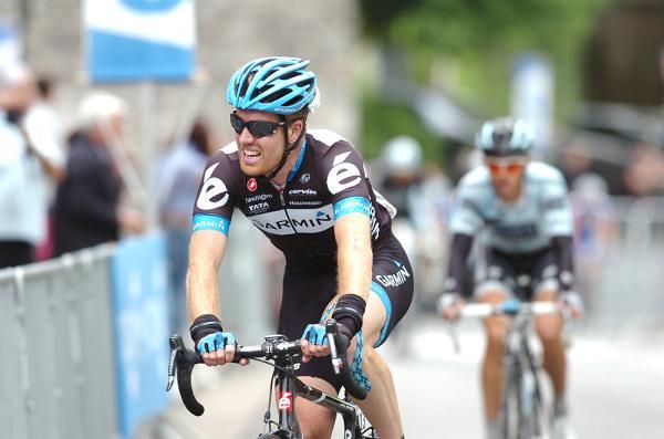 Tyler Farrar didn't have any luck in the finish.