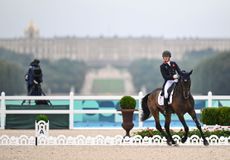 A ‘quiet horseman with an empathetic touch’: Mr McEwen on JL Dublin in the spectacular Versailles arena en route to team glory. Credit: Stephen McCarthy/Sportsfile via Getty