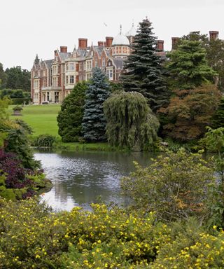 Prince Philip's garden legacy, pond in Sandringham Estate gardens