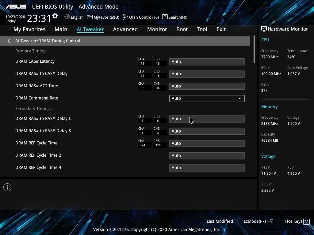 Asus Prime Z490M-Plus BIOS
