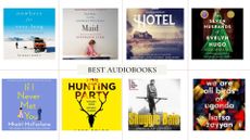 A composite image of eight of the best audiobooks to listen to in 2022