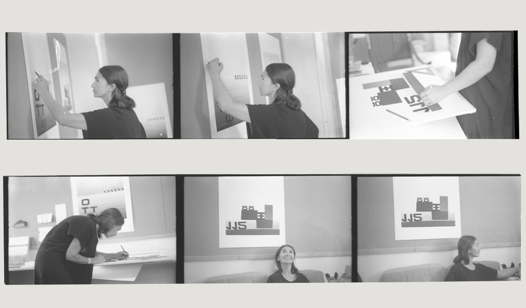 Portrait of the Artist in Her Studio, c. 1975