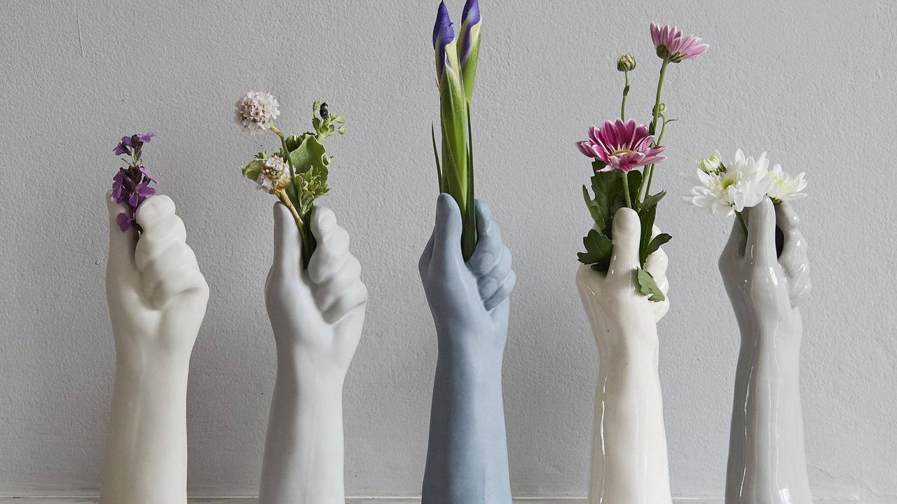 International Women&#039;s Day buys: BelginBozsahinArt White Porcelain Vase