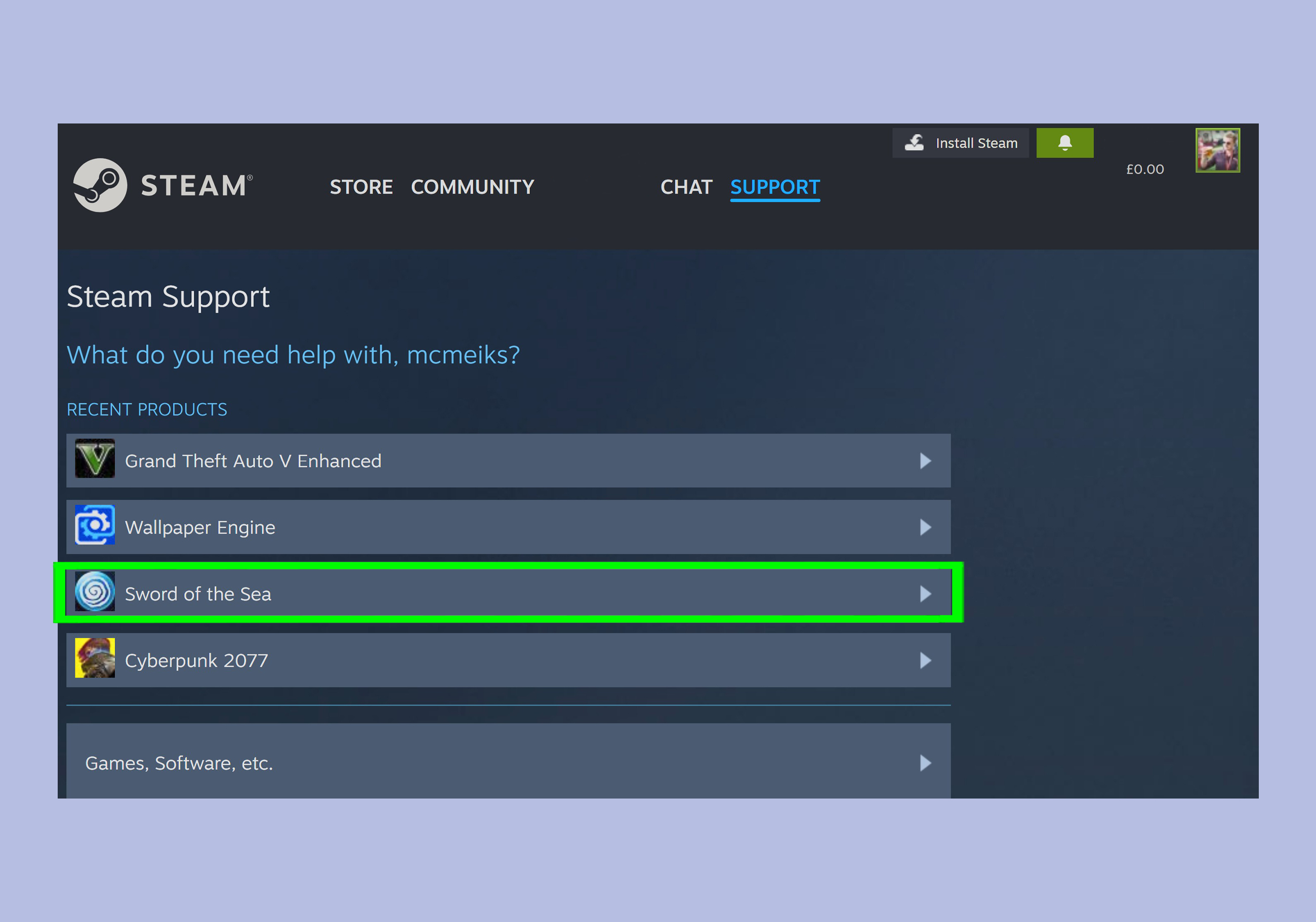 Steam refund 