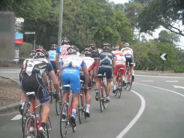 The riders are still wearing their 2010 team kit