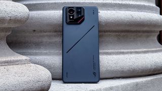 The Asus ROG Phone 9 Pro from the back