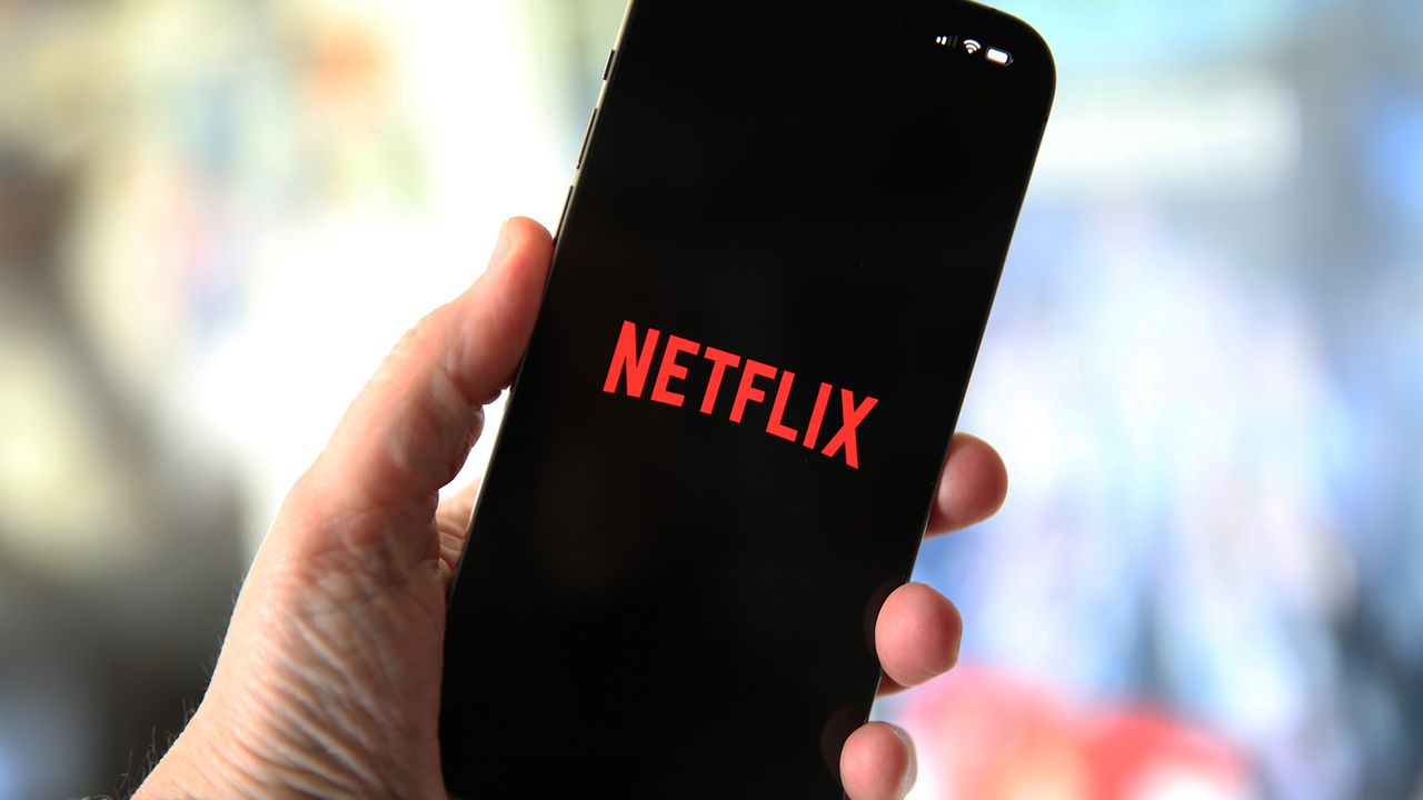 Netflix app on iPhone