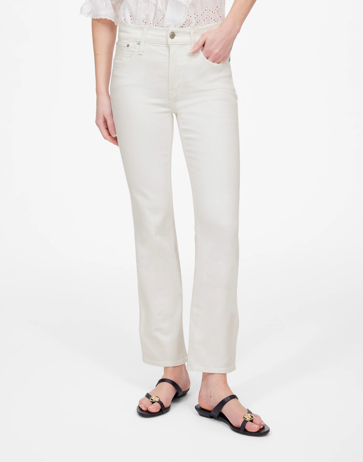Madewell, Kick Out Crop Jeans