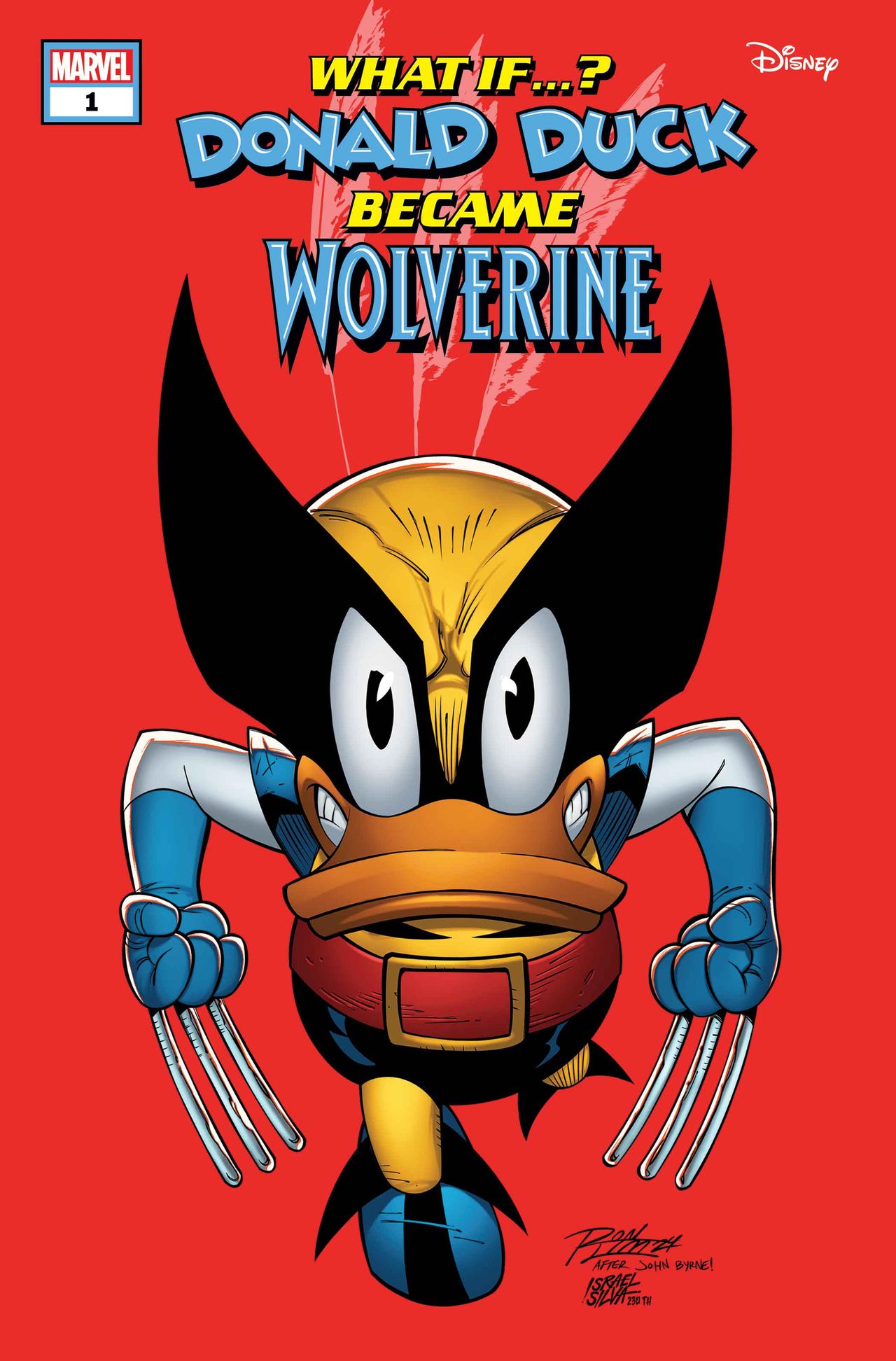 Cover art for Marvel &amp; Disney: What If&hellip;? Donald Duck Became Wolverine #1
