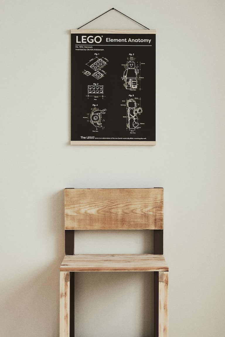 Children's Poster and Poster Hanger