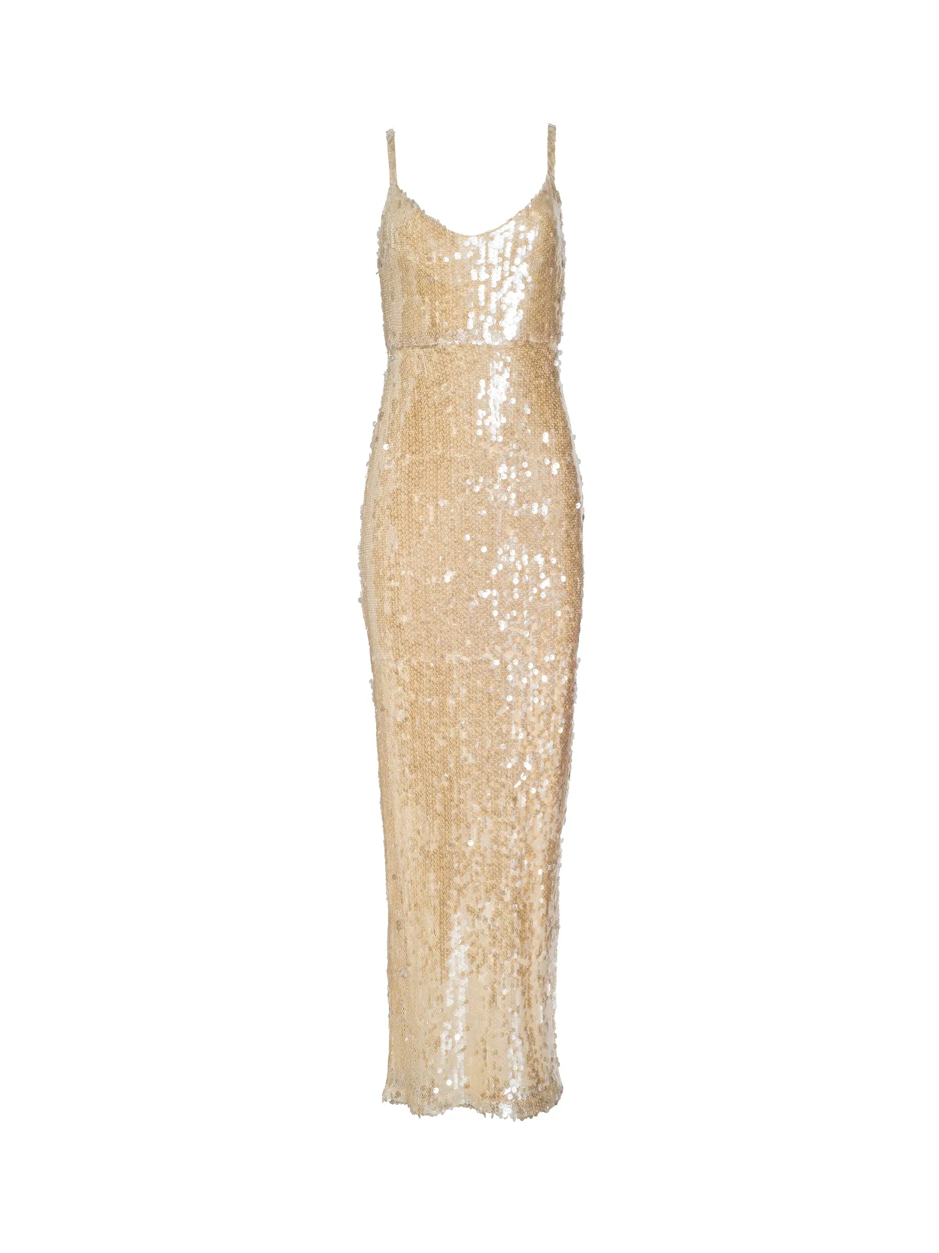 L'AGENCE, Karma Sequin Maxi Dress