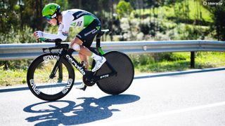 Dimension Data appears to have been testing prototypes of the wheel earlier this season