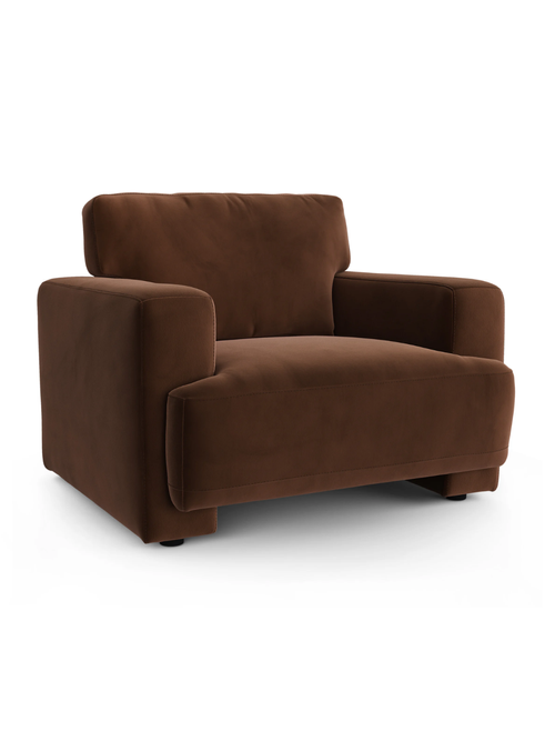 Sadie 44" Velvet Lounge Chair