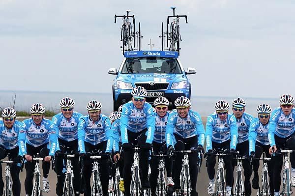 Team Milram is training