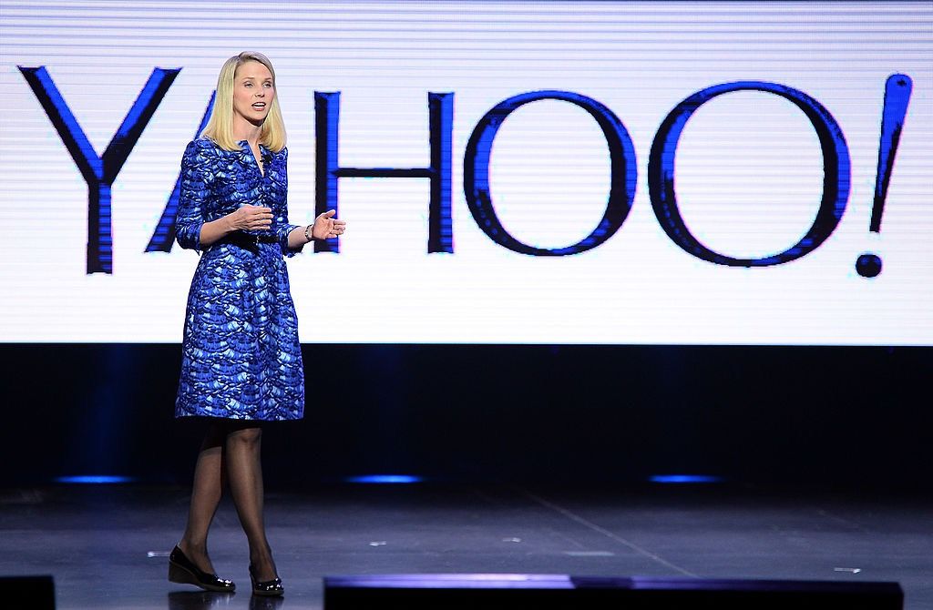 Yahoo! President and CEO Marissa Mayer delivers a keynote address at the 2014 International CES at The Las Vegas Hotel &amp; Casino on January 7, 2014 in Las Vegas, Nevada. 