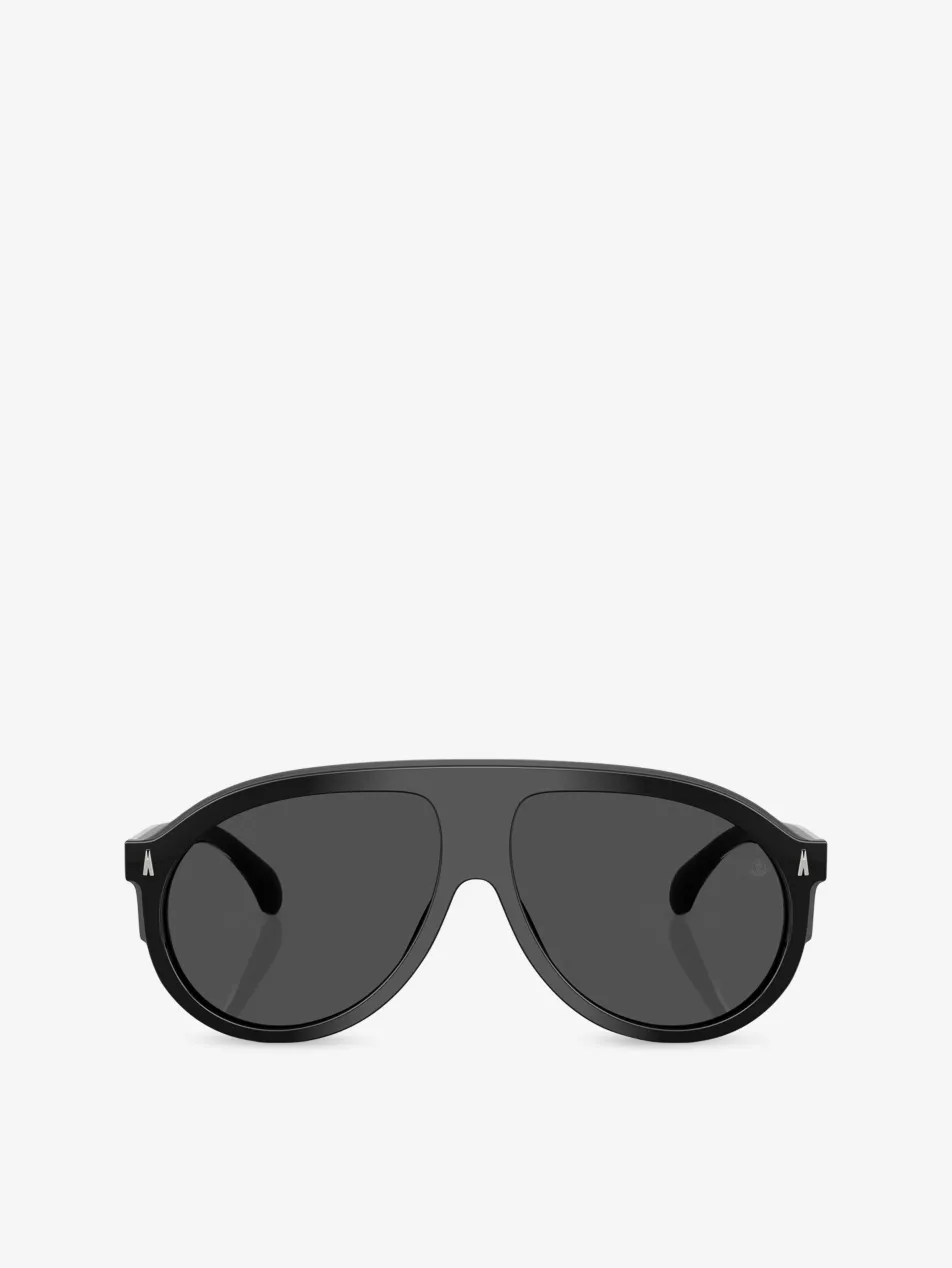 Me6001 Fite Pilot-Frame Acetate Sunglasses