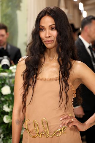 Zoe Saldana at the 2024 Met Gala