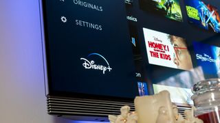 The Disney Plus TV app and logo