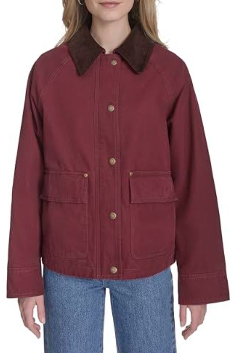 Levi&#039;s, Women&#039;s Short Cotton Barn Jacket (Was $98) 