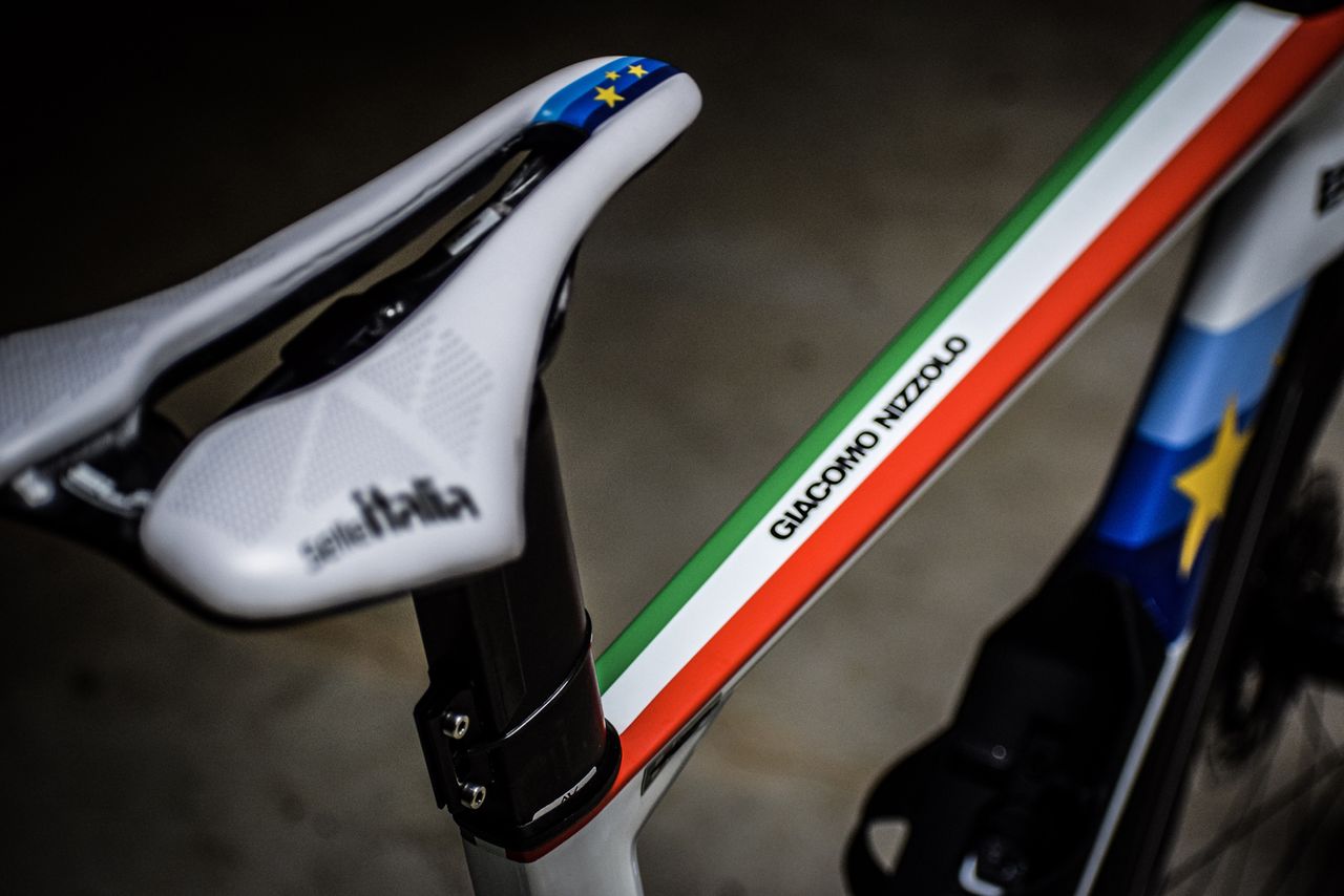 Giacomo Nizzolo's custom BMC Timemachine Road