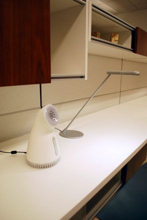 In the US it is possible to buy Herman Miller desk top air-con