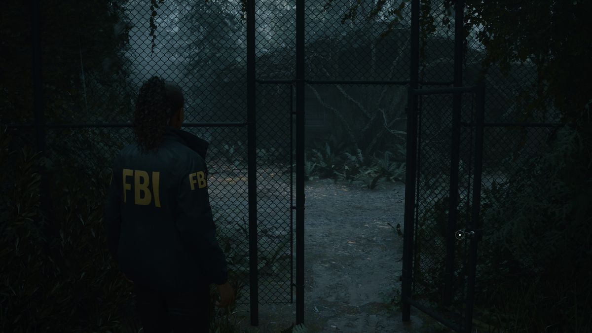 Alan Wake 2 image fidelity comparison screenshots
