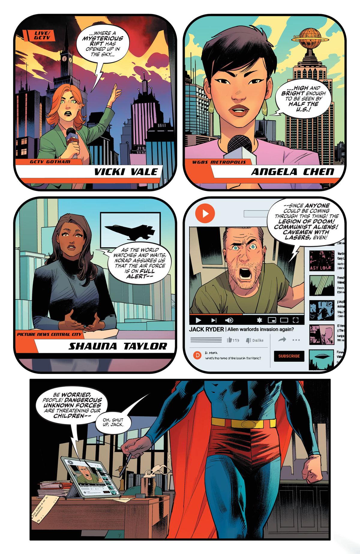 Batman/Superman: World's Finest #7 page