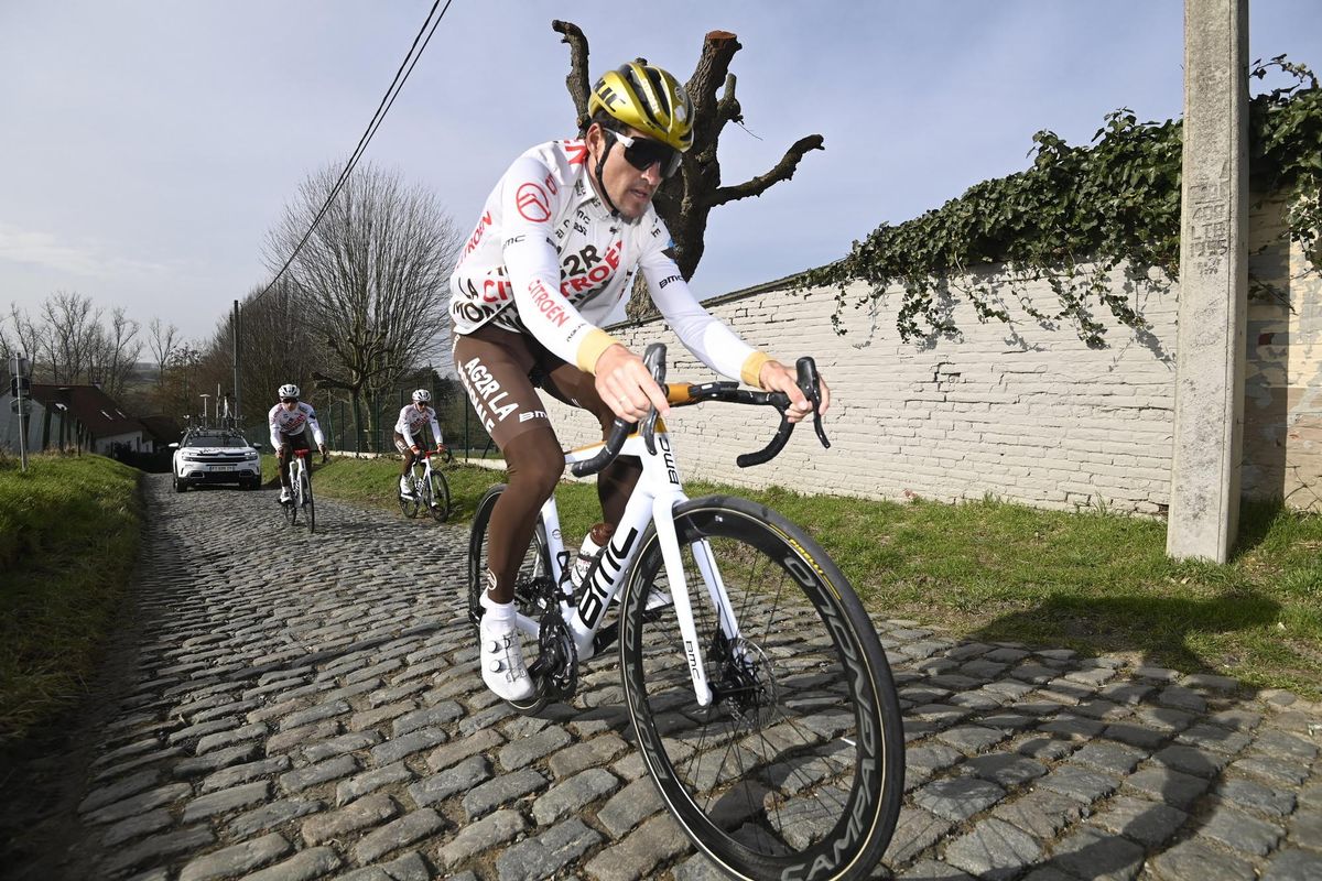 Omloop Het Nieuwsblad 2021 75h Edition Training Flanders Classics 25022021 Greg Van Avermaet BEL AG2R Citroen Team photo Nico VereeckenPNBettiniPhoto2021