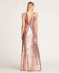 HALSTON MADDEN BACK TWIST GOWN | $695 (£500)