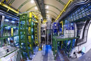 The LHCb detector at CERN.