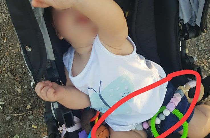 Mum teething beads warning