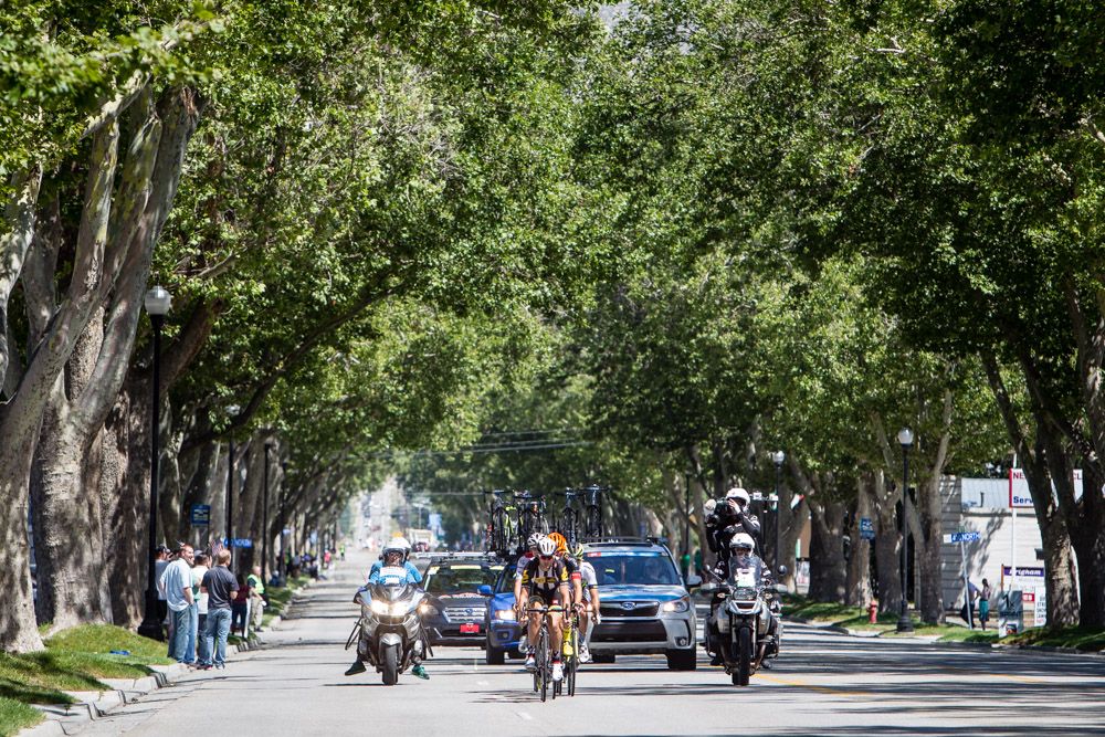 The break on the way into Brigham.