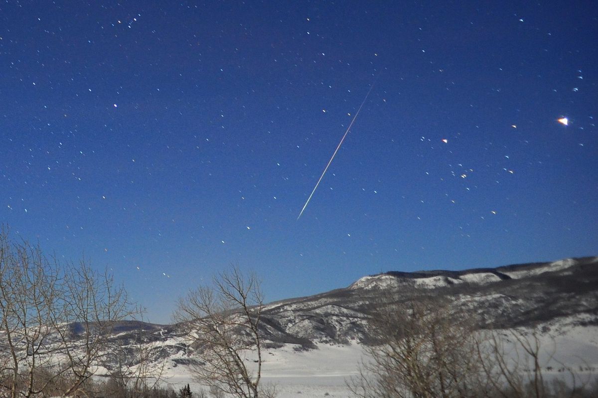 Meteor showers – it's worth looking out for 'shooting stars' all year round