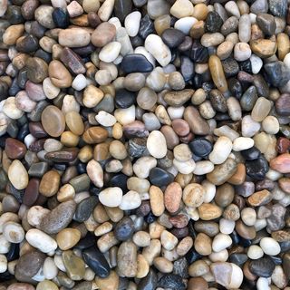 LBS River Rock Stones, Natural Decorative Polished Mixed Pebbles Gravel,Outdoor Decorative Stones 