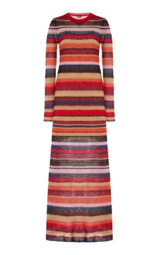 Eiza Striped Knit Maxi Dress