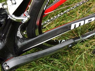 The 5 Series Madone soldiers on into the 2010 model year essentially unchanged from last year and as such is not compatible with the new DuoTrap integrated computer sensor system.