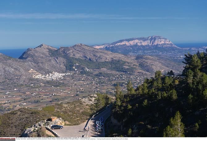 Coll De Rates Mountains - Etixx-QuickStep camp
