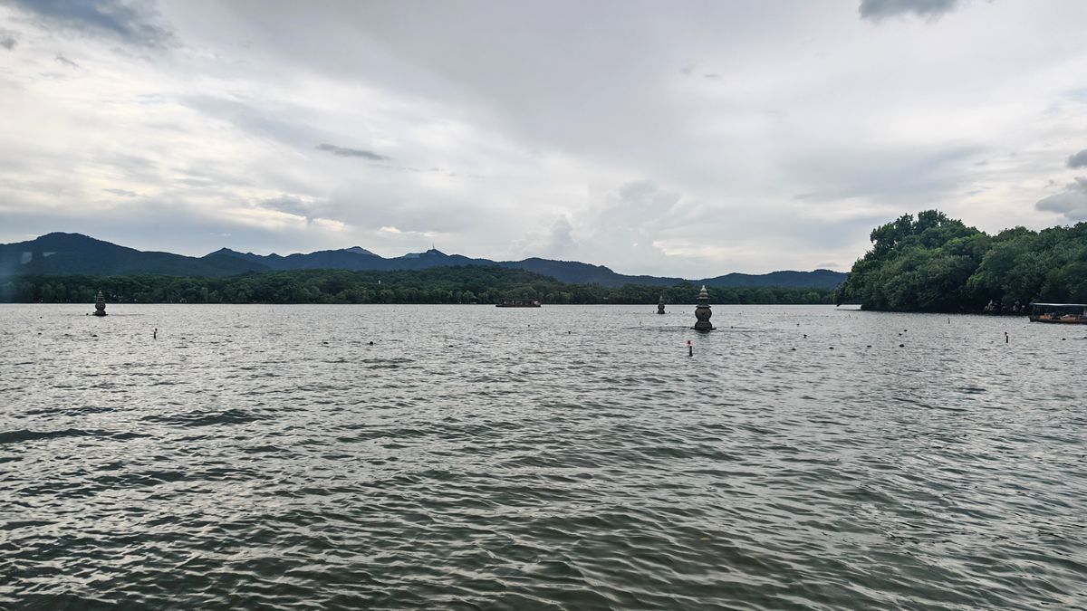 The West Lake in Hangzhou, China.
