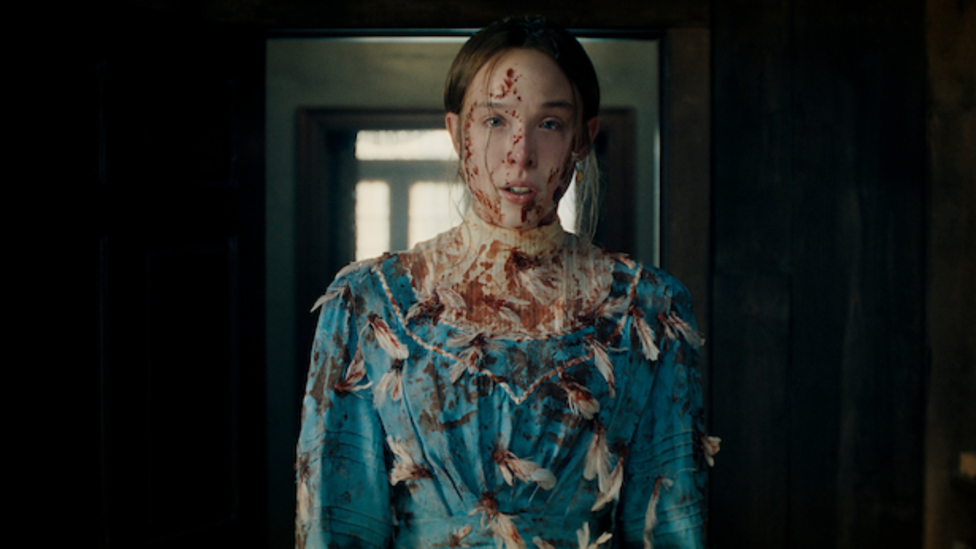 Ella Beatty as Lizzie Borden in episode 402 of Monster: The Lizzie Borden Story