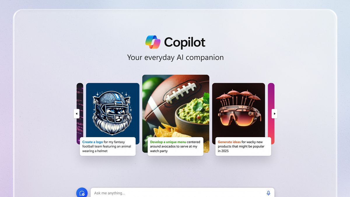 Copilot gets a big redesign and a new way to edit your AI-generated images