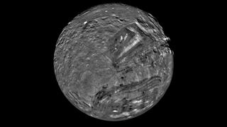 Uranus’ moon Miranda has one of the most diverse landscapes among extraterrestrial bodies.