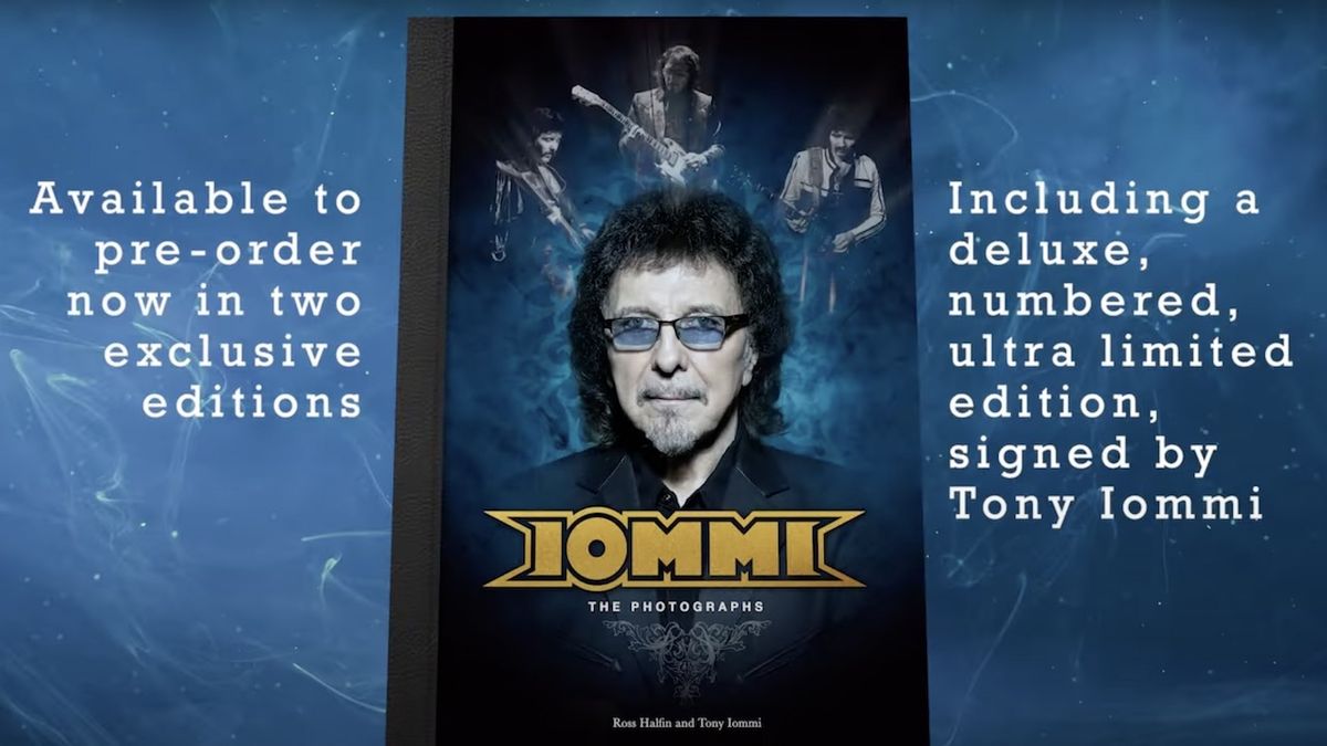 “The images show a man with great power and presence, as befits a gigantic riff master.” Brian May of Queen pays tribute to his friend Tony Iommi, while the Black Sabbath guitarist presents a photo book that covers his entire career