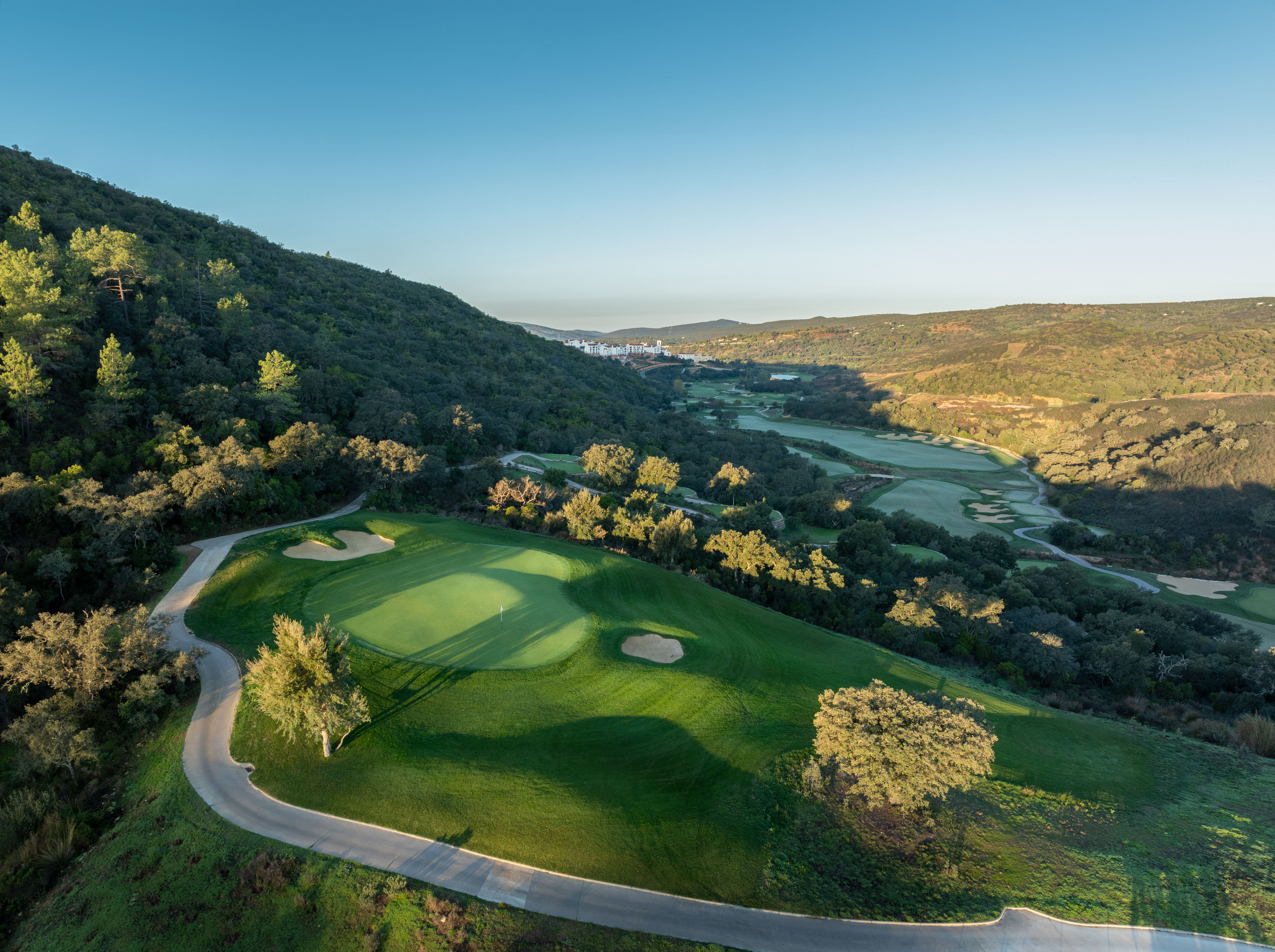 Rolling hills and fine views at Ombria golf course
